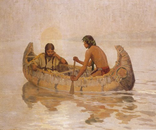 Lovers by Eanger Irving Couse, 1906